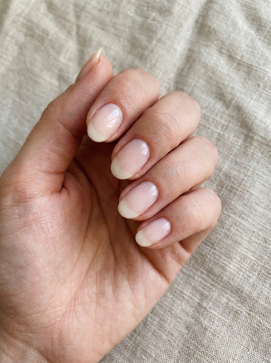 Milky Pink Babyboomer als Babyboomer Nägel Ideen Inspiration 2026